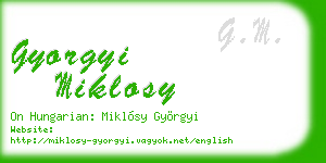 gyorgyi miklosy business card